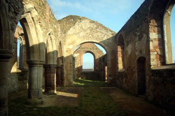 The interior looking east January 2011